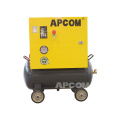 Apcom low noise 0.5m3/min 18 cfcm 8bar 5.5 hp 4kw screw air compressor 4 kw